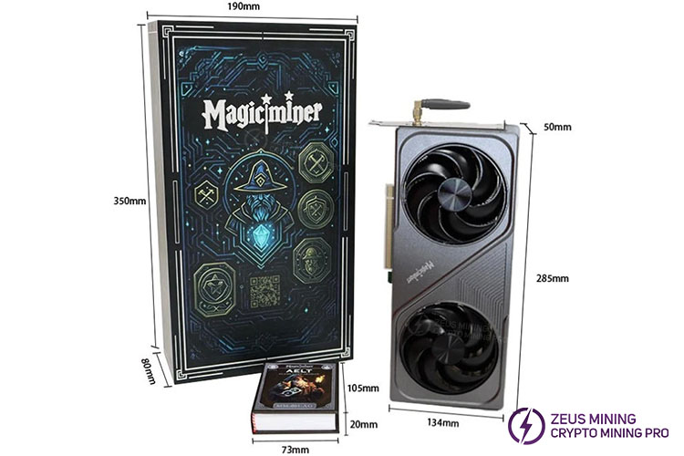 جهاز Magicminer BG01 جهاز تعدين بيتكوين ASIC ٤٫٥ تيراهاش