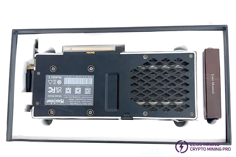 جهاز تعدين بيتكوين فردي Magicminer BG02 سرعة 7Th يدعم تقنية SHA-256 عبر الواي فاي