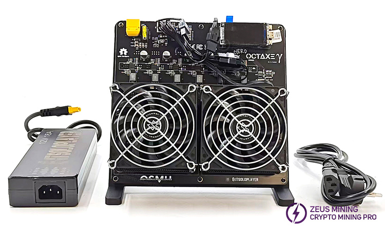 قائمة منتجات معدات تعدين NerdOCTAxe Rev 3.1 بسعة 12 تيراهاش