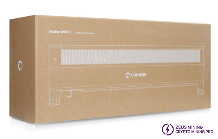 جهاز تعدين بيتكوين منزلي ASIC من Canaan Avalon Mini 3