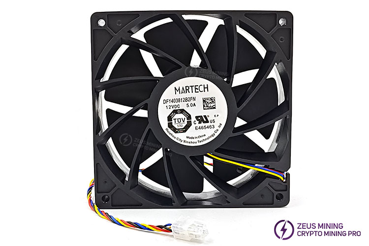 مروحة تبريد Martech DF1403812B2FN لجهاز Antminer S21pro