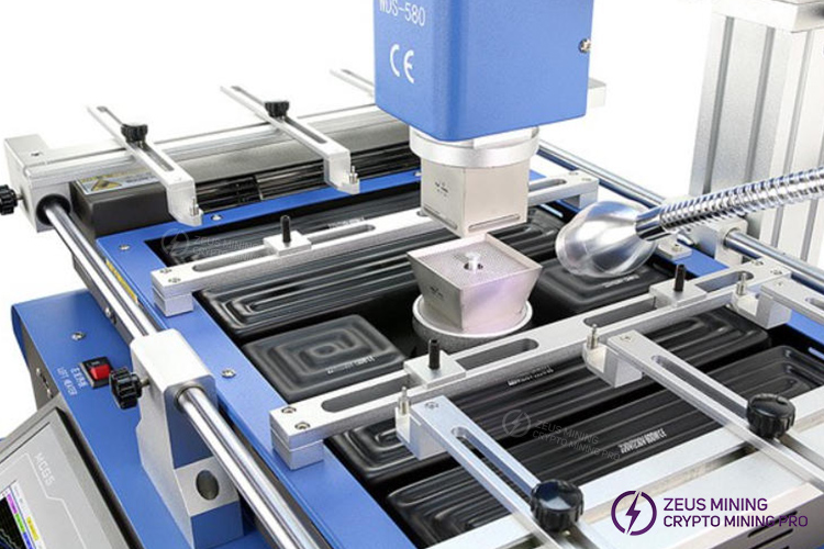محطة إعادة تركيب كرات BGA WDS-580