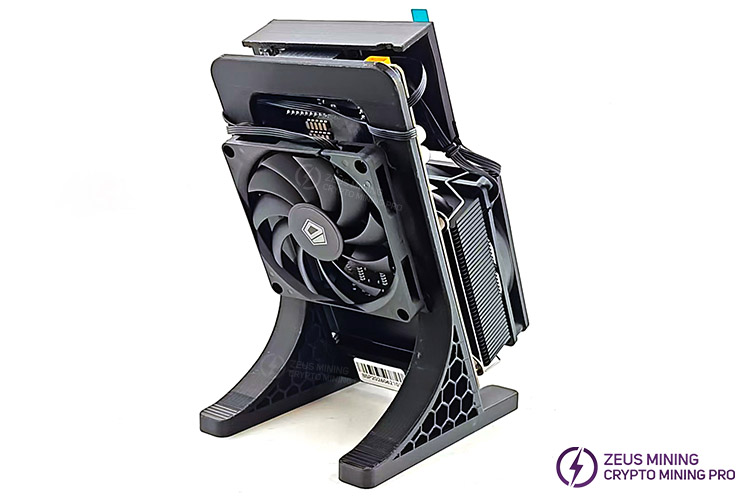 جهاز تعدين بيتكوين NerdQaxe++ Rev 6.1 6T بقدرة 100 واط بتقنية ASIC