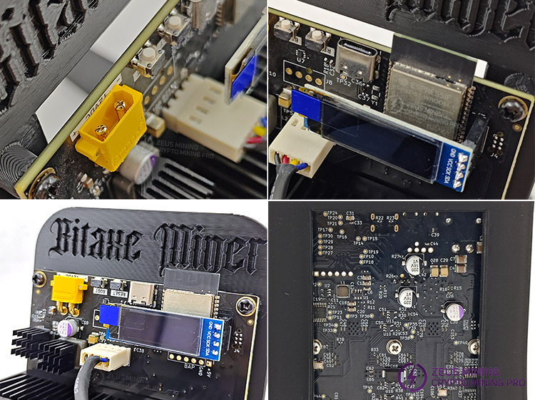 جهاز تعدين Bitaxe Hex 702 بيتكوين منزلي