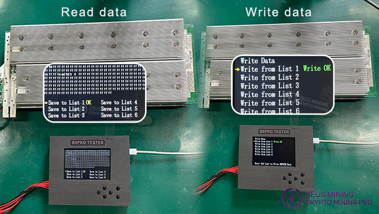 وحدة اختبار B8 B8pro لاختبار EEPROM في أجهزة Whatsminer وحدة اختبار B8 B8pro لاختبار EEPROM في أجهزة Whatsminer