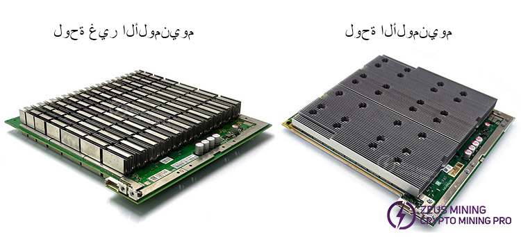 لوحة تبريد سائل Antminer للوحة التجزئة S19kpro