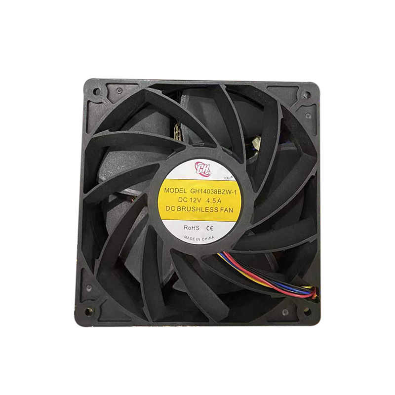 GH14038BZW-1 12V 4.5A مروحة تبريد لتطبيق Whatsminer