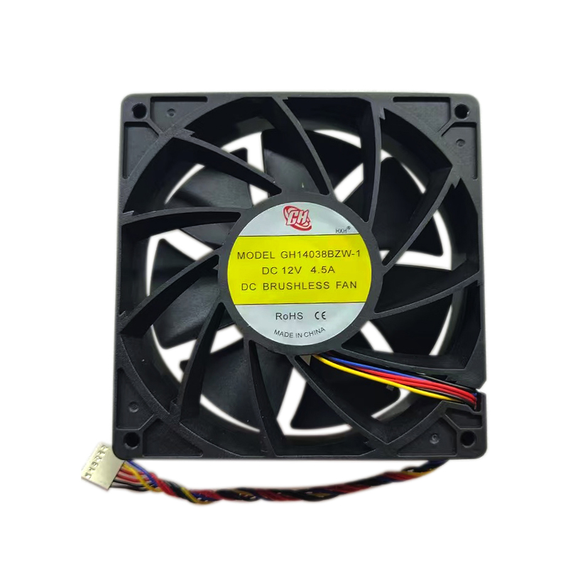 GH14038BZW-1 12V 4.5A مروحة تبريد لتطبيق Whatsminer