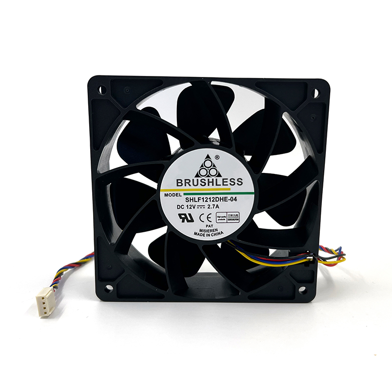 SHLF1212DHE-04 12V 2.7A مروحة تبريد لجهاز Antminer