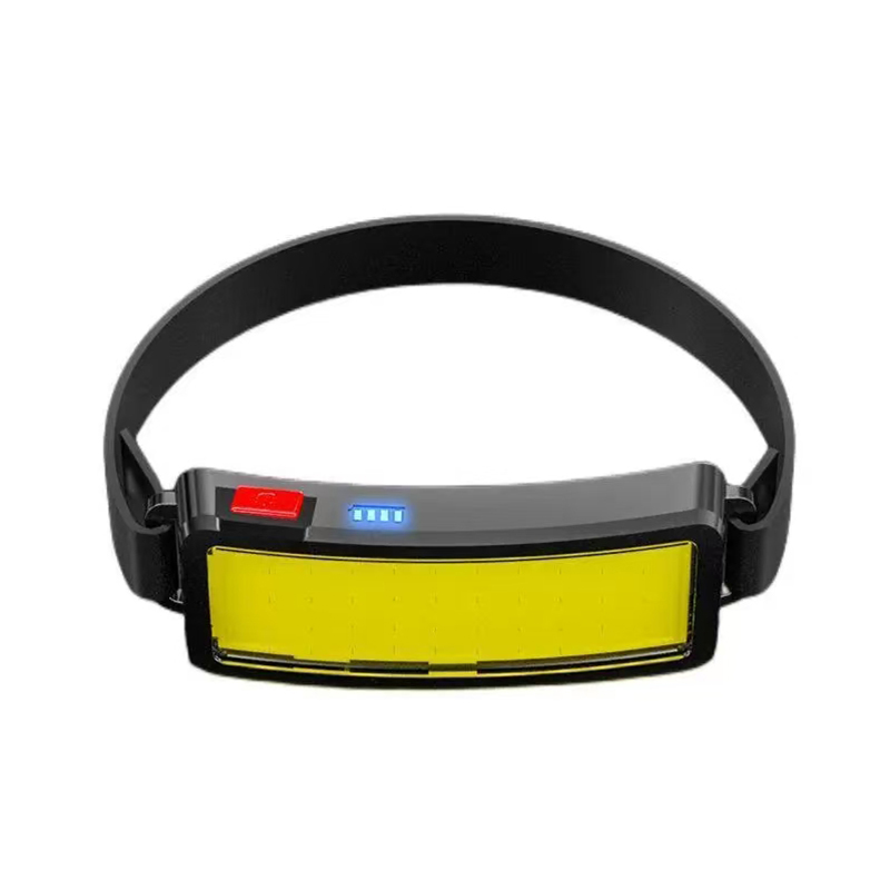 كشافات أمامية LED COB المصباح USB القابلة لإعادة الشحن