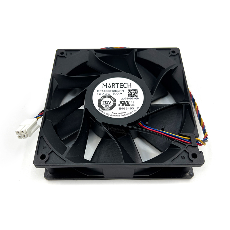 مروحة تبريد Martech 12V 5A 7000RPM لجهاز Antminer S21XP S21pro S21+