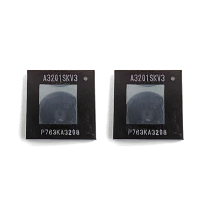 تستخدم رقاقة Avalon A3201SKV3 ASIC