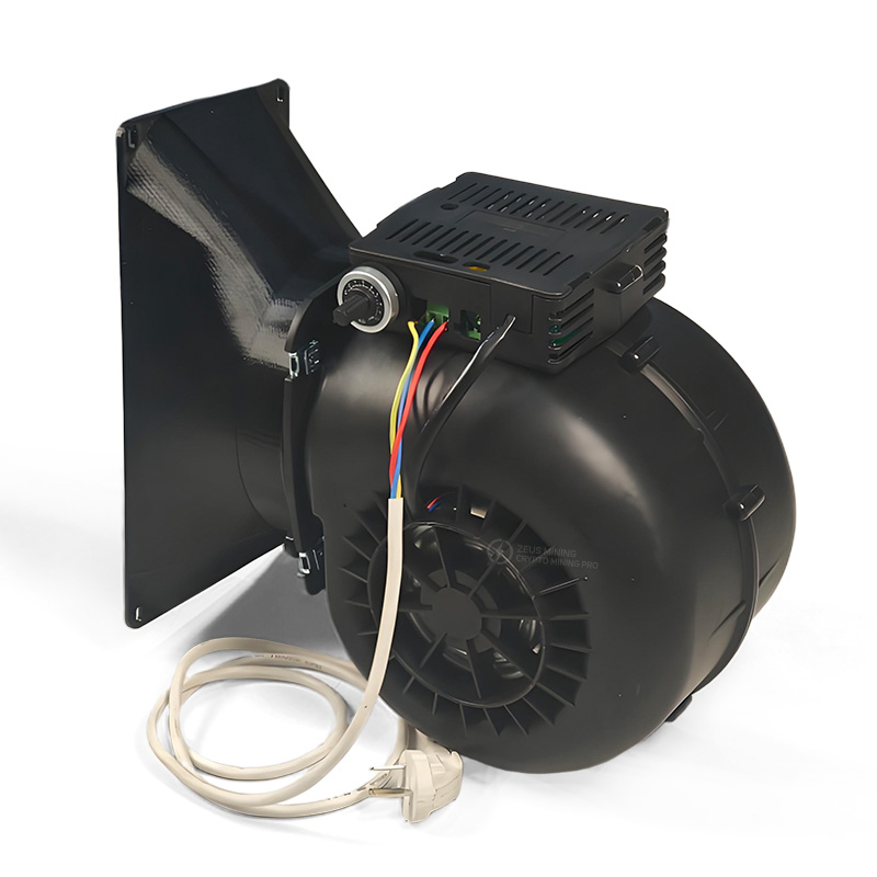 كاتم صوت منفاخ الجيل الثاني لأجهزة التعدين ASIC