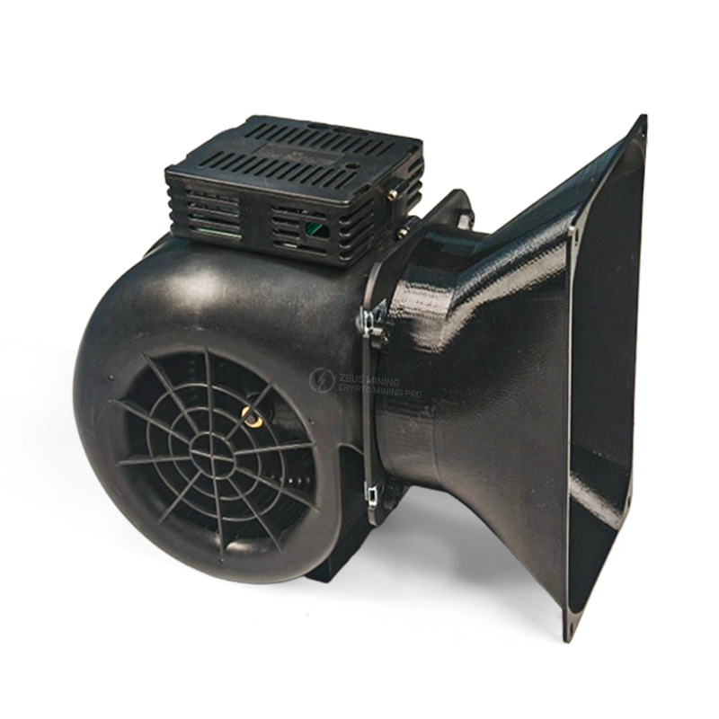 كاتم صوت منفاخ الجيل الثاني لأجهزة التعدين ASIC