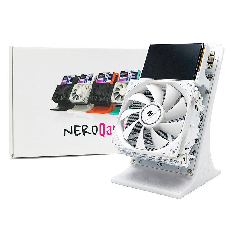 جهاز تعدين بيتكوين فردي NerdQaxe++ بسرعة 4.8 تيراوات/ثانية