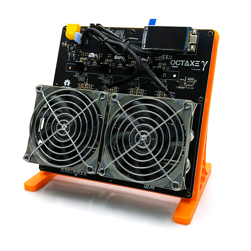 جهاز تعدين Bitaxe Nerd OCTAXE 9.6T SOLO