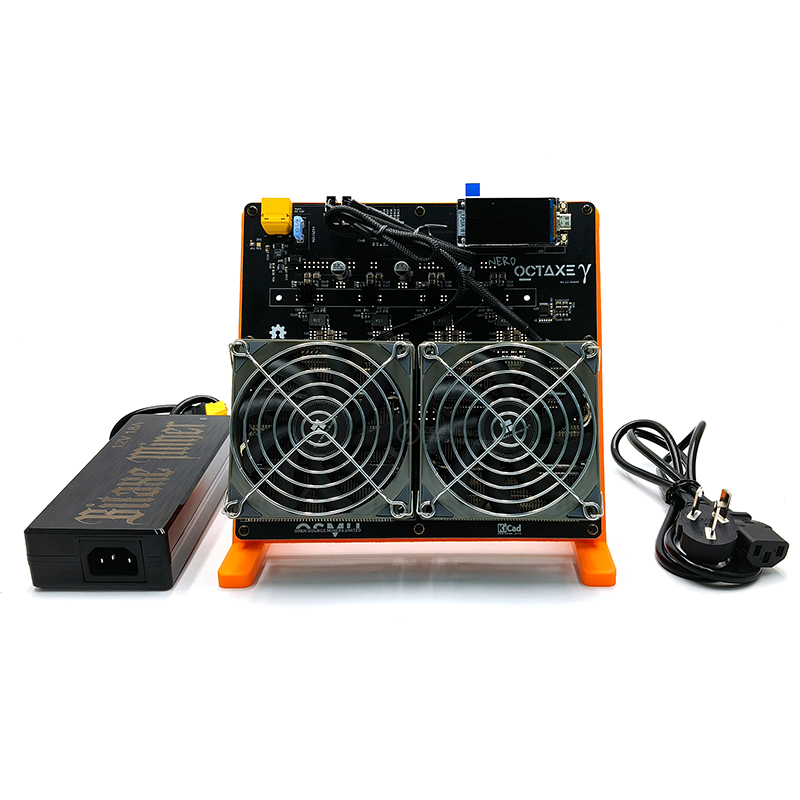 جهاز تعدين Bitaxe Nerd OCTAXE 9.6T SOLO