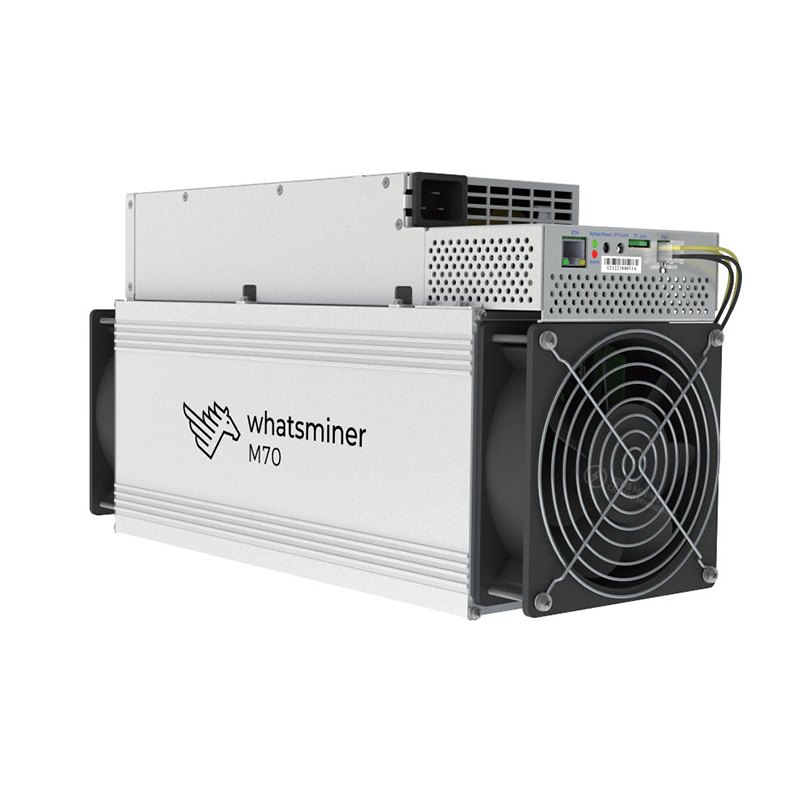 أجهزة تعدين البيتكوين Whatsminer M70 M70S M70S+ بنظام التبريد الهوائي