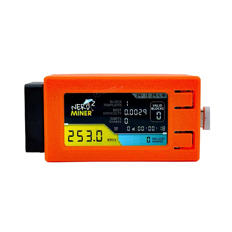 جهاز تعدين بيتكوين فردي Nerdminer Pro 255Kh/s