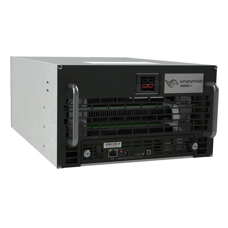 جهاز تعدين العملات الرقمية WhatsMiner M68S++ بتقنية التبريد بالغمر