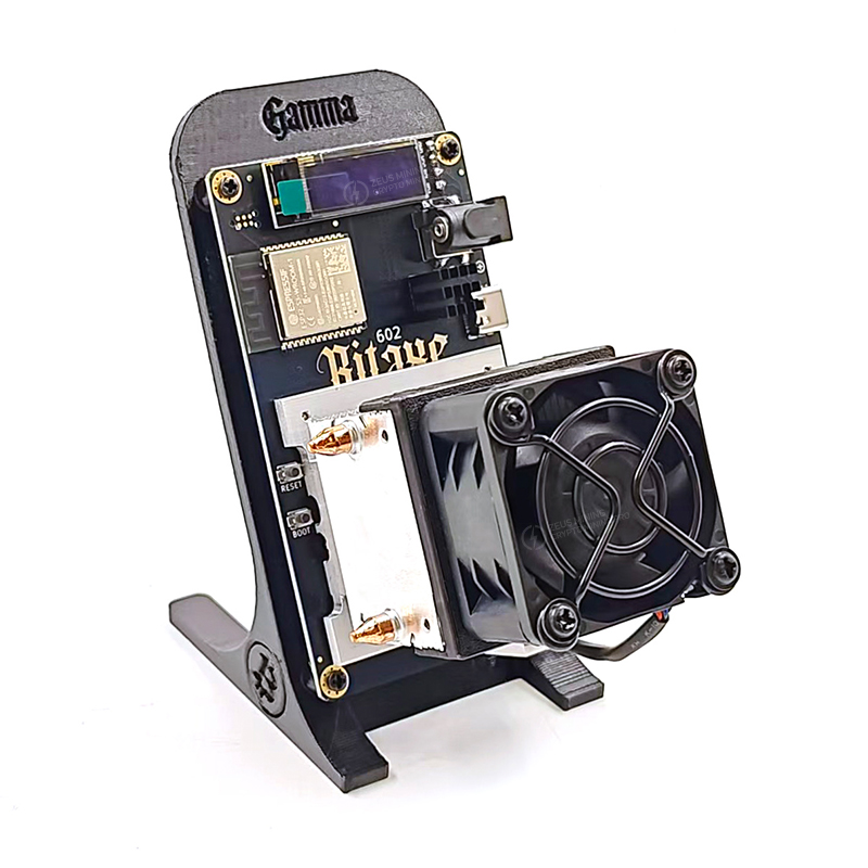 جهاز تعدين العملات الرقمية Bitaxe Gamma 602 مفتوح المصدر، يعمل بنظام ASIC بقدرة 1.5Th/s