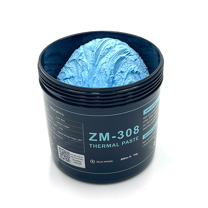 شحم موصل حراريا ZM-308 8 وات / عضو الكنيست 110 جم 1 كجم